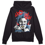 Powder Blue 9s DopeSkill Hoodie Sweatshirt Hold My Own Graphic