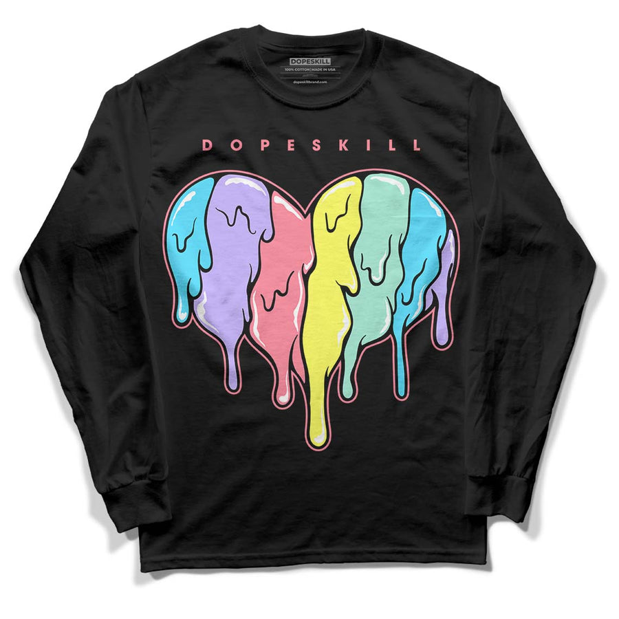 Candy Easter Dunk Low DopeSkill Long Sleeve T-Shirt Slime Drip Heart Graphic