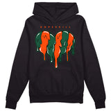 Dunk Low Team Dark Green Orange DopeSkill Hoodie Sweatshirt Slime Drip Heart Graphic