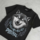 Wolf Grey 5s DopeSkill T-Shirt Wolf Grey Graphic