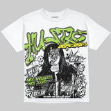 Neon Green Collection DopeSkill Oversize Print T-Shirt No Money No Lust Graphic