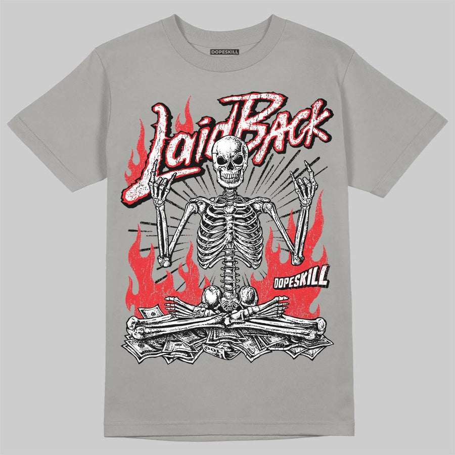 Grey 'Laid Back' DopeSkill Graphic T-Shirt