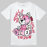 Travis Scott x “Pink Pack” 1s DopeSkill T-Shirt Smile Through The Pain Graphic
