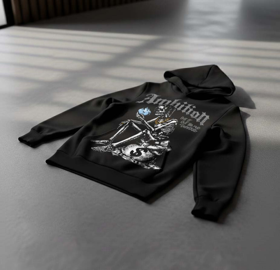 Wolf Grey 5s DopeSkill Hoodie Sweatshirt Ambition Graphic