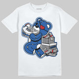 “True Blue” 3s DopeSkill T-Shirt Bear Steals Sneaker Graphic