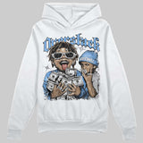 Black University Blue 5s DopeSkill Hoodie Sweatshirt Overstack Graphic
