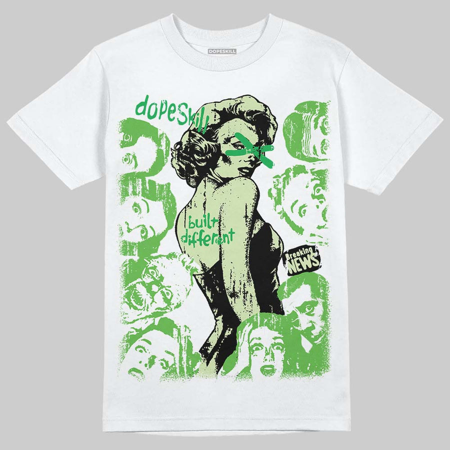 Jumpman Jack “Green Spark” DopeSkill T-Shirt Built Different Graphic