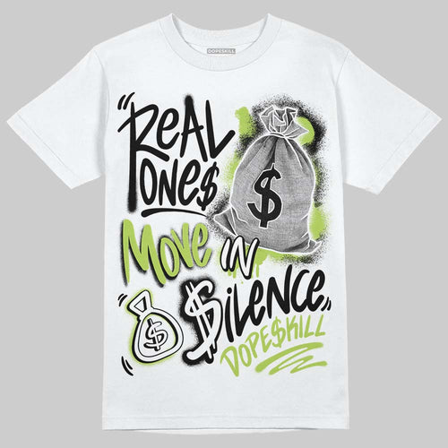 Foamposite One "Voltage" DopeSkill T-Shirt Real Ones Move In Silence Graphic