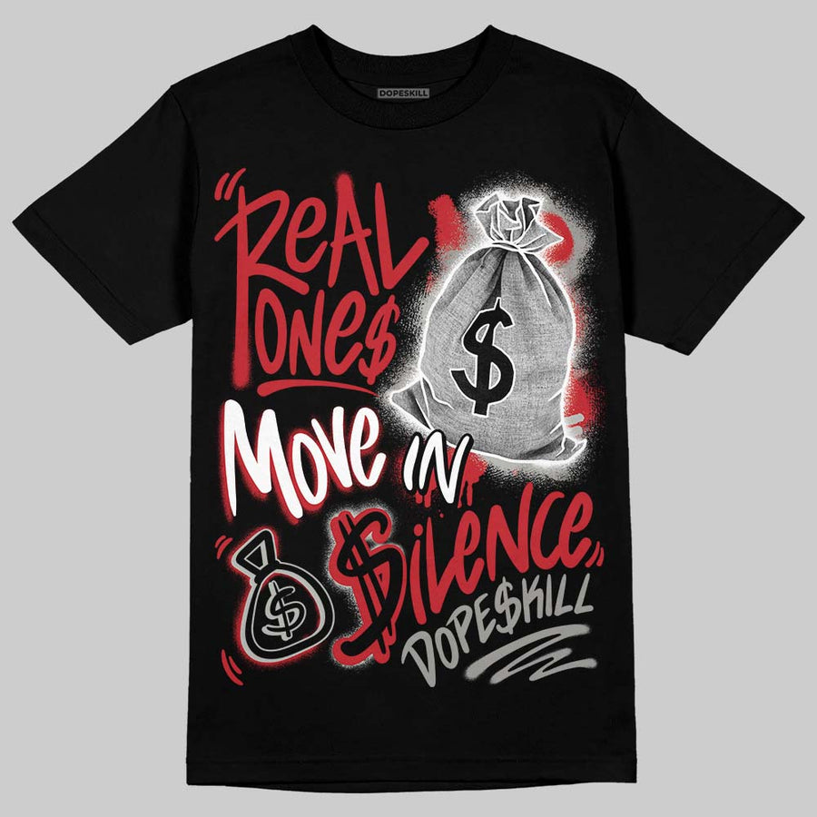 Max 95 Big Bubble "Comet Red" DopeSkill T-Shirt Real Ones Move In Silence Graphic