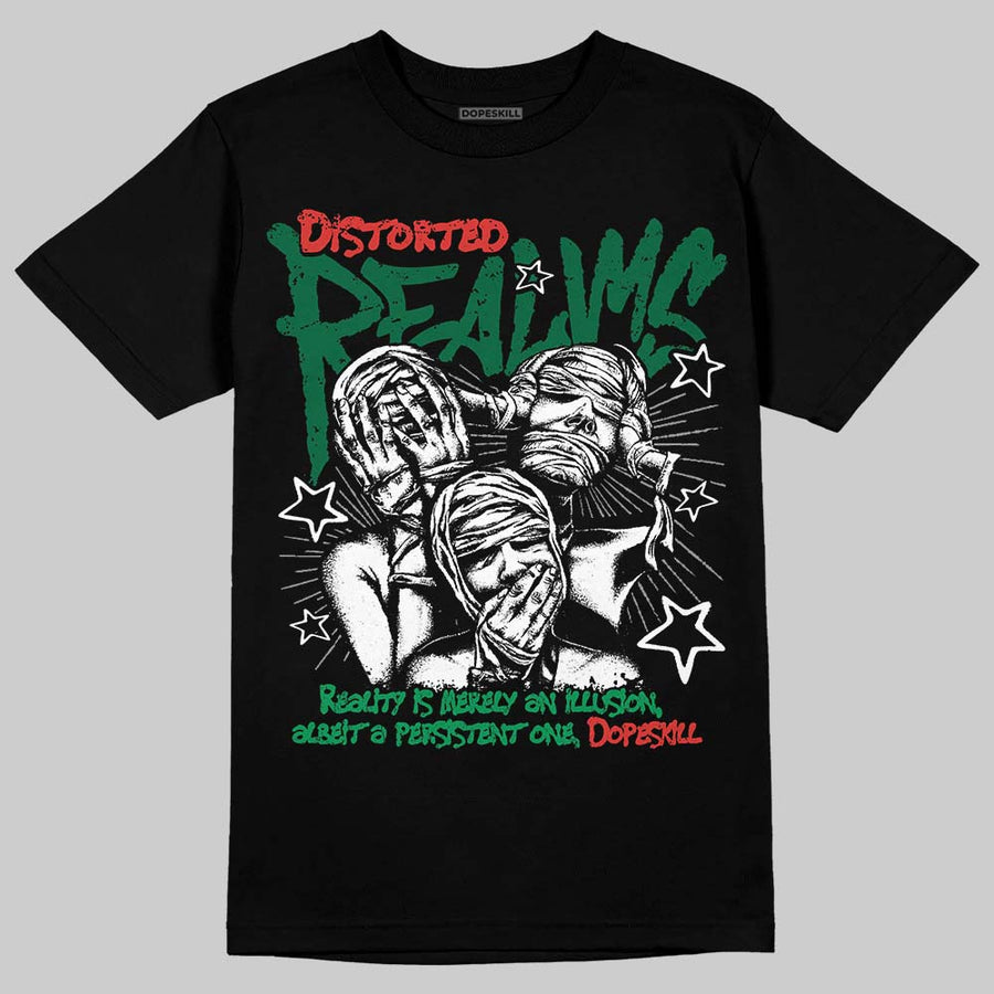 Concrete Rose 3s DopeSkill T-Shirt Distorted Realms Graphic
