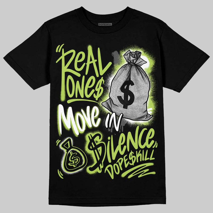 Foamposite One "Voltage" DopeSkill T-Shirt Real Ones Move In Silence Graphic