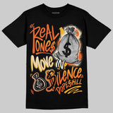 “Birds of Paradise” 4s DopeSkill T-Shirt Real Ones Move In Silence Graphic