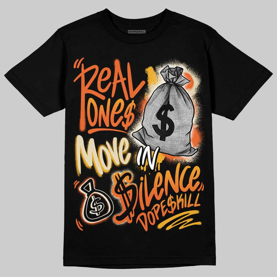 “Birds of Paradise” 4s DopeSkill T-Shirt Real Ones Move In Silence Graphic