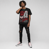 Max 95 Big Bubble "Comet Red" DopeSkill T-Shirt Real Ones Move In Silence Graphic