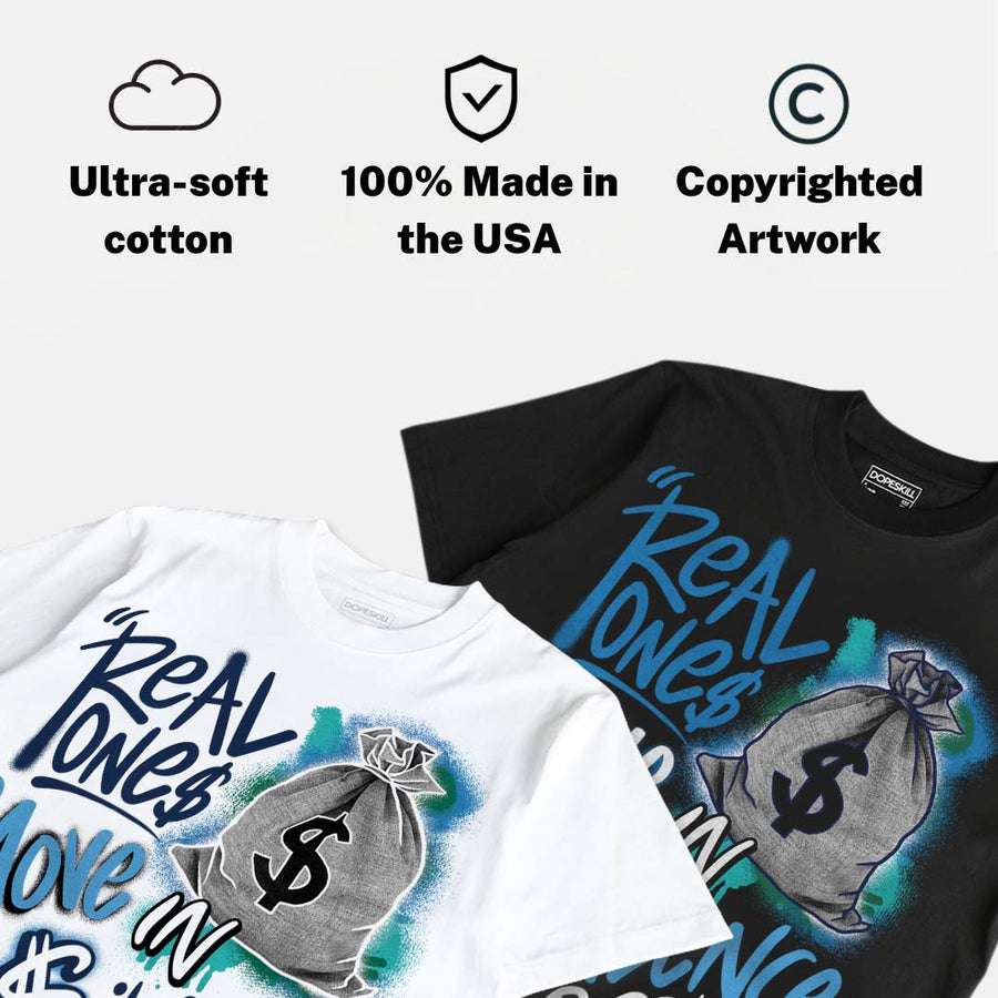 Max 95 Big Bubble “Slate” DopeSkill T-Shirt Real Ones Move In Silence Graphic