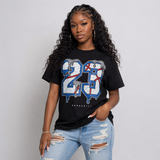 “True Blue” 3s DopeSkill T-Shirt No.23 Graphic