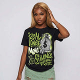 Foamposite One "Voltage" DopeSkill T-Shirt Real Ones Move In Silence Graphic