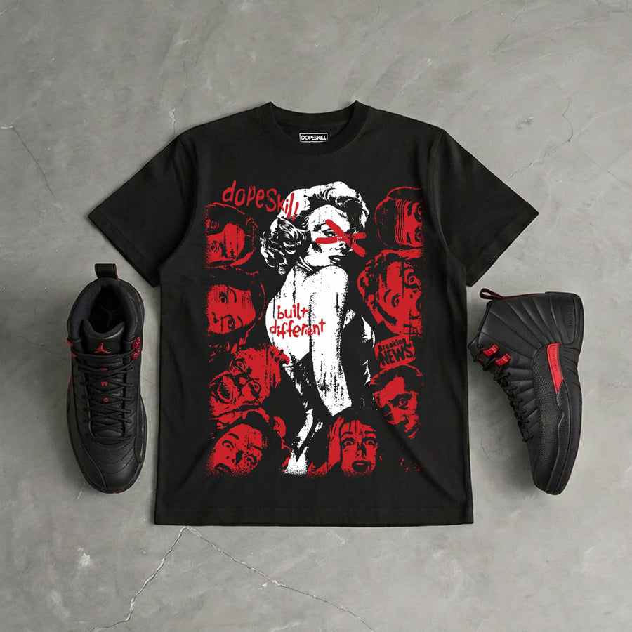 “Bloodline” 12s DopeSkill T-Shirt Built Different Graphic