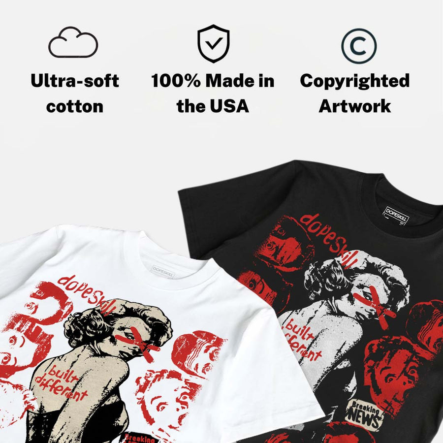 Nigel Sylvester x 4s “Brick After Brick” DopeSkill T-Shirt Built Different Graphic