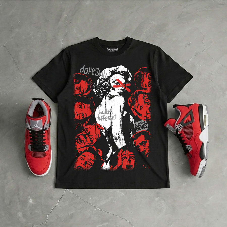Toro Bravo 4s DopeSkill T-Shirt Built Different Graphic