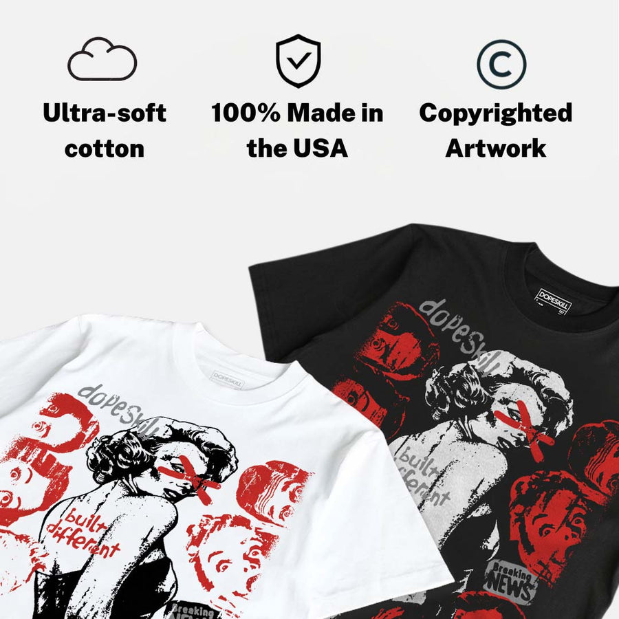 Toro Bravo 4s DopeSkill T-Shirt Built Different Graphic