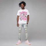 Iced Carmine 4s DopeSkill T-Shirt Out Here Being Cute Graphic