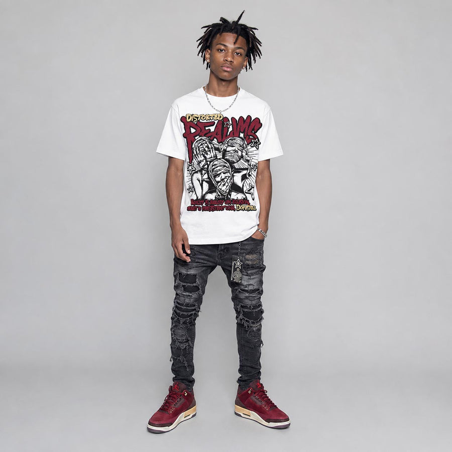 “Bin 23” 3s DopeSkill T-Shirt Distorted Realms Graphic