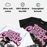 Travis Scott x “Pink Pack” 1s DopeSkill T-Shirt Paper Chaser Boy Graphic
