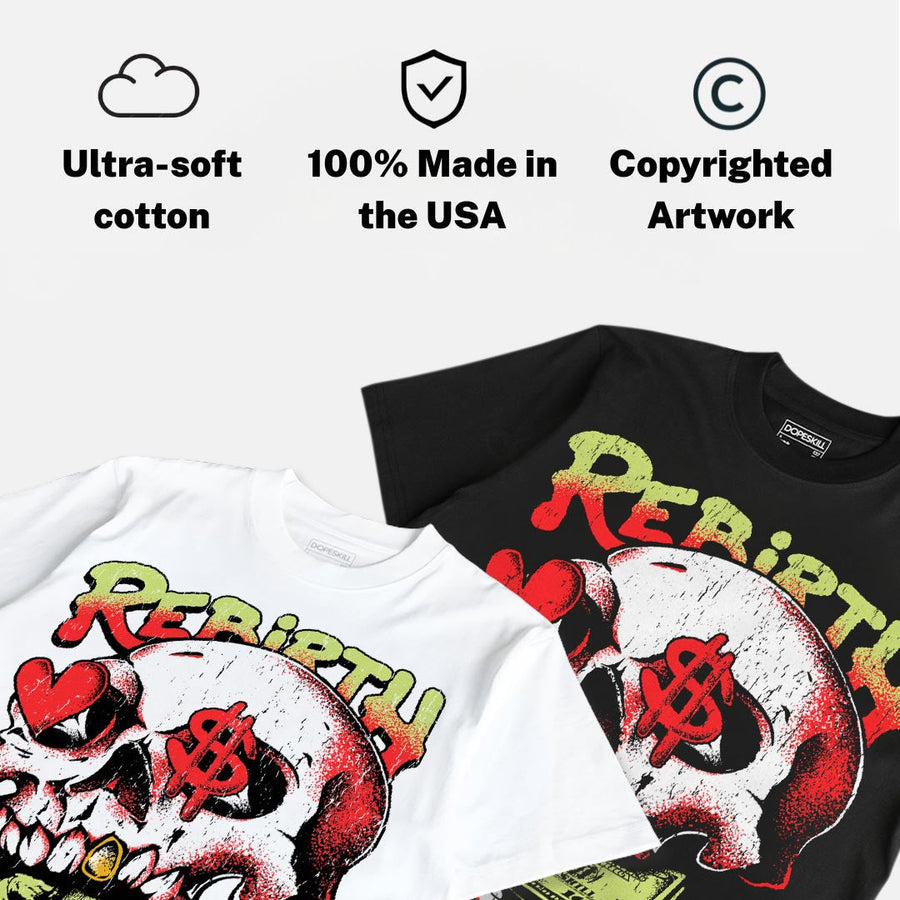 “Infrared 23” 4s DopeSkill T-Shirt Rebirth Graphic