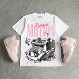 Iced Carmine 4s DopeSkill T-Shirt Too Much Motion Graphic