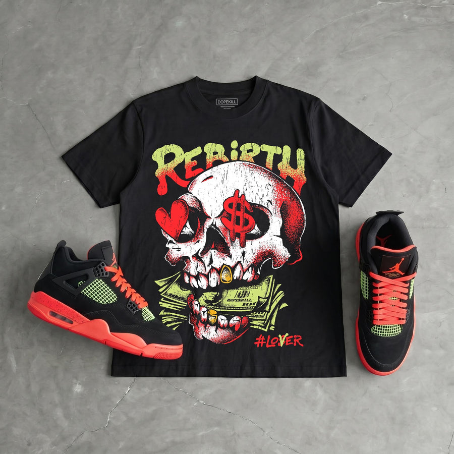 “Infrared 23” 4s DopeSkill T-Shirt Rebirth Graphic
