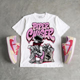 Travis Scott x “Pink Pack” 1s DopeSkill T-Shirt Paper Chaser Boy Graphic