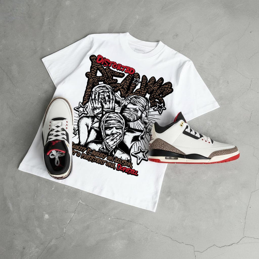 World’s Best Dad 3s DopeSkill T-Shirt Distorted Realms Graphic