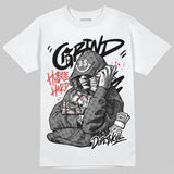 Grey 'Grind Pray' DopeSkill Graphic T-Shirt