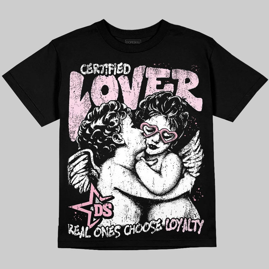 Iced Carmine 4s DopeSkill Oversize Print T-Shirt Real Ones Choose Loyalty Graphic