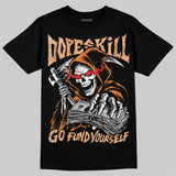 'Orange Citrus' 3s DopeSkill T-Shirt Go Fund Yourself Graphic