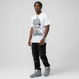 Wolf Grey 5s DopeSkill T-Shirt Wolf Grey 5s Graphic