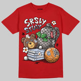 Fire Red “Black Tongue” 5s DopeSkill T-Shirt SRSLY Study Graphic