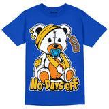 Royal Blue Collection DopeSkill Royal Blue T-shirt Hurt Bear Graphic