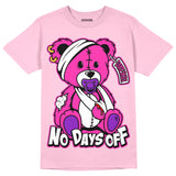 Pink Collection DopeSkill Pink T-shirt Hurt Bear Graphic