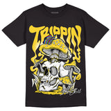 Black Tour Yellow AJ 4 Thunder DopeSkill T-Shirt Trippin Graphic