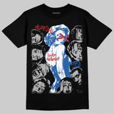 “True Blue” 3s DopeSkill T-Shirt Built Different Graphic