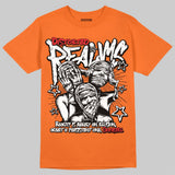 'Orange Citrus' 3s DopeSkill T-Shirt Distorted Realms Graphic