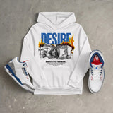 “True Blue” 3s DopeSkill Hoodie Sweatshirt Desire Graphic