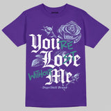 Grape 5s DopeSkill T-Shirt You’re Lost Without Me Graphic