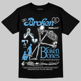 UNC 11s DopeSkill T-Shirt Broken Bones Graphic