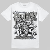 Cool Grey 11s DopeSkill T-Shirt Distorted Realms Graphic