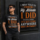 Men's Menswear Casual Streetwear Tee - Black Short-Sleeve Round Neck Streetwear Top with Bold Text Sarcastic Quote Graphic Design, Dad Gift