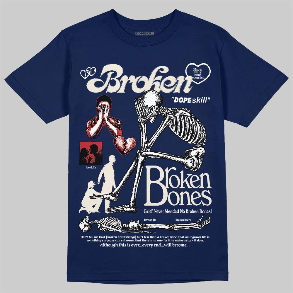 Rare Air 11s DopeSkill T-Shirt Broken Bones Graphic