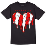 Cherry 11s DopeSkill T-Shirt Slime Drip Heart Graphic